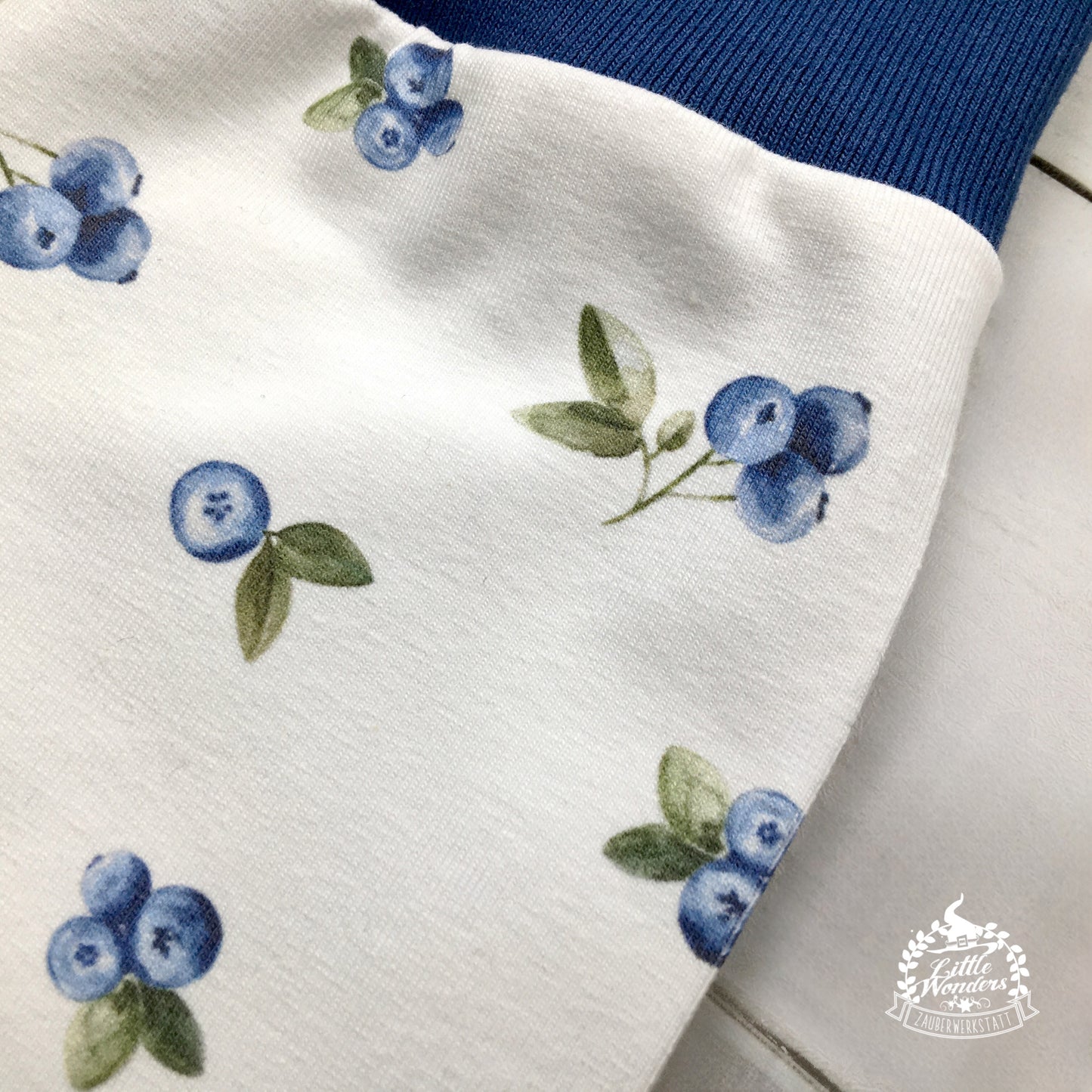 Leggings Heidelbeeren aus Bio Jersey