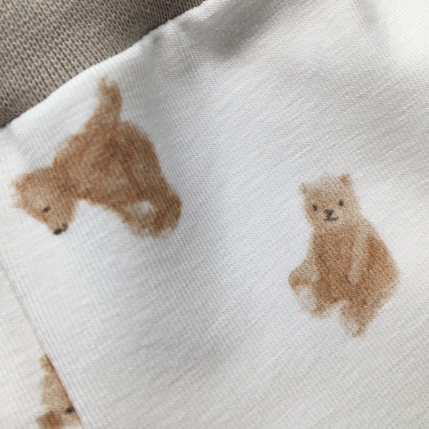 Leggings Teddybären aus Bio Jersey