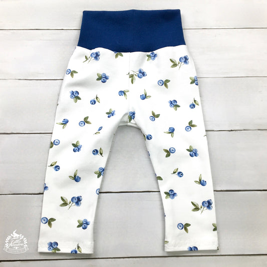 Leggings Heidelbeeren aus Bio Jersey